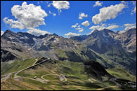 Vysokohorská alpská silnice na Grossglockner 2020