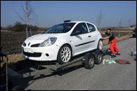 Svezení v Renaultu Clio R3 Maxi. (foto: D.Benych)